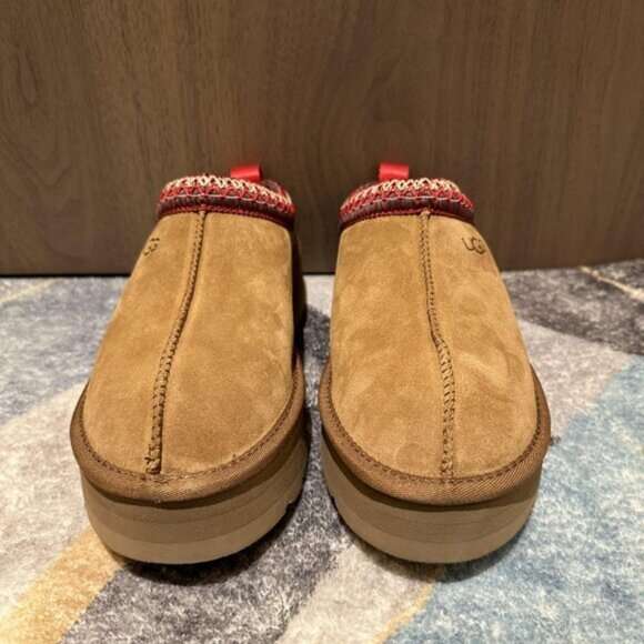 UGG Tazz Chestnut Platform Mule Clog Slipper - Picture 5 of 7